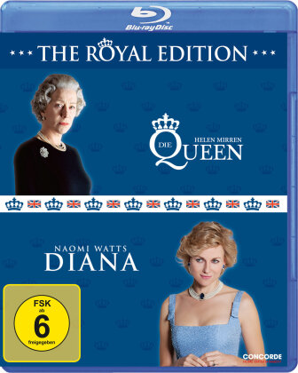 Die Queen (2006) / Diana (2013) (The Royal Edition, 2 Blu-rays)