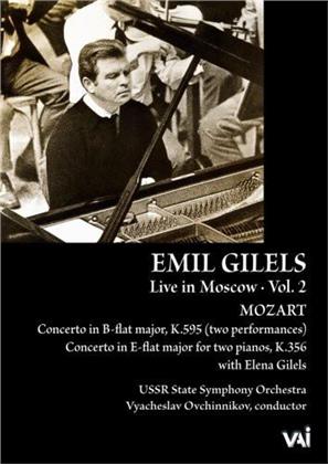 Emil Gilels - Mozart - Live in Moscow Vol. 2 (VAI Music)