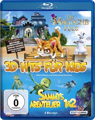 3D Hits für Kids - Das magische Haus / Sammys Abenteuer 1 & 2 (3 Blu-ray 3D)