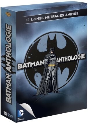 Batman Anthologie - 5 longs métrages animés (10 DVDs)