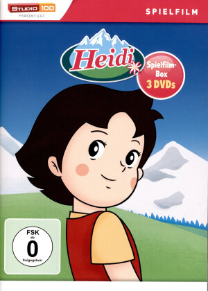 Heidi - Spielfilm Box (Studio 100, 3 DVDs)