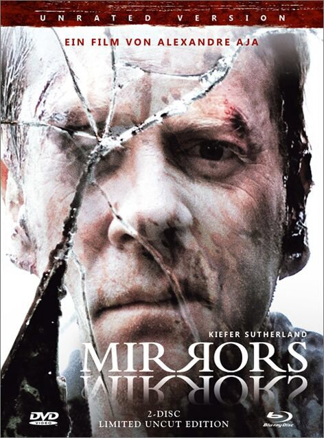 Mirrors (2008) (Limited Edition, Mediabook, Uncut, Unrated, Blu-ray + DVD)