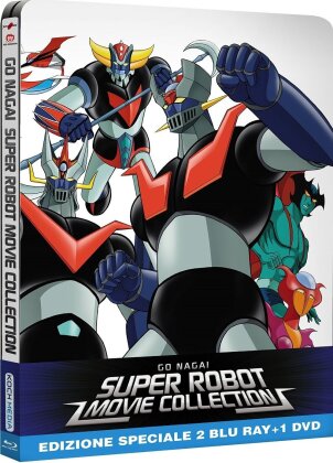 Go Nagai Super Robot Movie Collection (Édition Limitée, Steelbook, 2 Blu-ray + DVD)