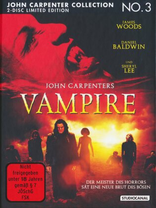 John Carpenters Vampire (1998) (Cover C, Limited Edition, Mediabook, Blu-ray + DVD)