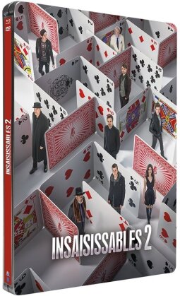 Insaisissables 2 (2016) (Steelbook, Blu-ray + DVD)