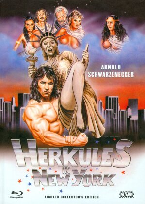 Herkules in New York (1970) (Cover B, Collector's Edition, Edizione Limitata, Mediabook, Uncut, Blu-ray + DVD)