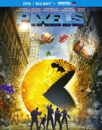 Pixels (2015) (Blu-ray + DVD)