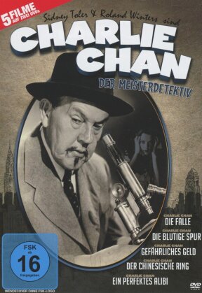 Charlie Chan - Der Meisterdetektiv - Die Falle / Die blutige Spur / Gefährliches Geld / Der chinesische Ring / Ein perfektes Alibi (s/w, 2 DVDs)