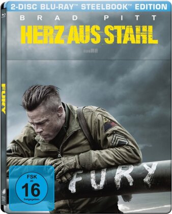 Herz aus Stahl (2014) (4K Mastered, Steelbook, 2 Blu-rays)