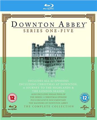 Downton Abbey - Series 1-5 - The Complete Collection (16 Blu-rays)
