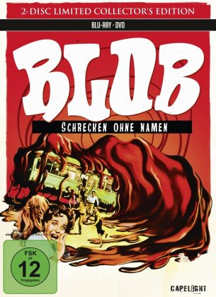 Blob - Schrecken ohne Namen (1958) (Édition Collector Limitée, Mediabook, Blu-ray + DVD)