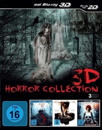 Horror Collection - Cult / Sleepwalker / The Crone (3 Blu-ray 3D (+2D))