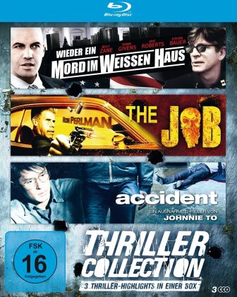 Thriller Collection - Wieder ein Mord im Weissen Haus / The Job / Accident (3 Blu-rays)