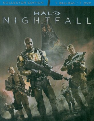 Halo: Nightfall (2014) (Collector's Edition, Steelbook, Blu-ray + DVD)