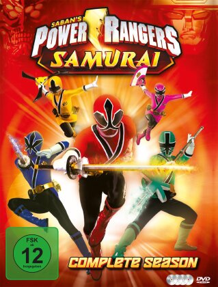 Power Rangers - Samurai - Staffel 18 - Complete Season (4 DVD)