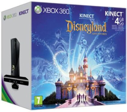 XB360 Konsole 4GB + Kinect +Disneyland Adventures