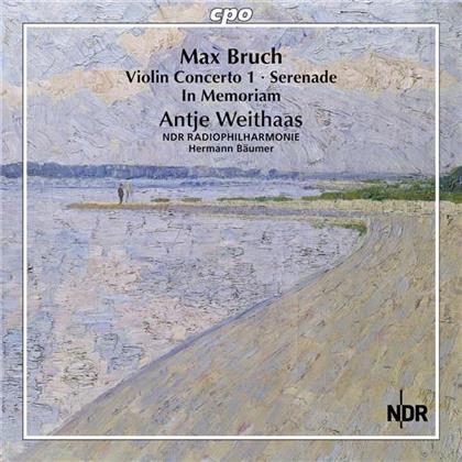 Max Bruch (1838-1920), Hermann Bäumer, Antje Weithaas & NDR Radiophilharmonie Hannover - Antje Weithaas Plays Max Bruch Vol. 2