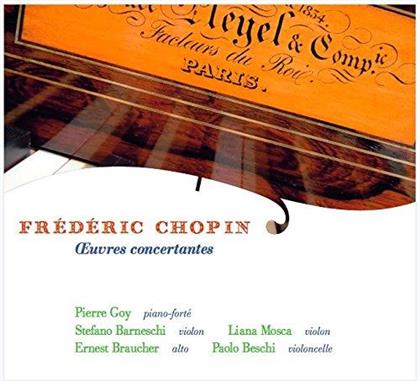 Pierre Goy (Pno) Stefano Barneschi (Vl) Liana Mo, Frédéric Chopin (1810-1849), Stefano Barneschi, Liana Mosca, … - Oeuvres Concertantes