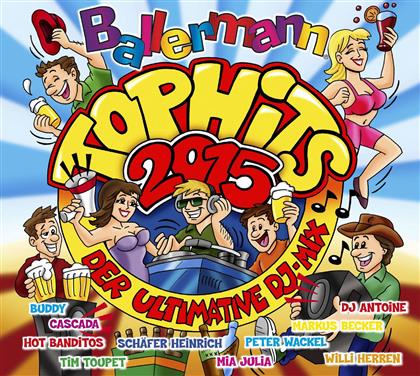Ballermann Tophits - Various 2015 (3 CDs)