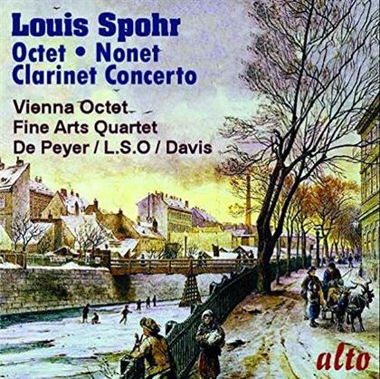 Vienna Octet, Louis Spohr (1784-1859), Sir Colin Davis, Gervase de Peyer, The London Symphony Orchestra, … - Octet - Clarinet Concerto 1 - Nonet
