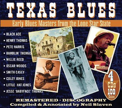 Texas Blues - From The Lone Star State - Various - Early Blues Masters (4 CDs)
