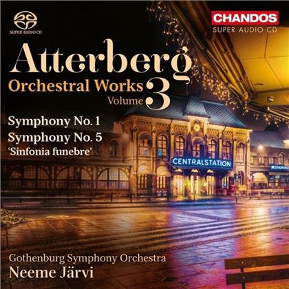 Kurt Atterberg (1887-1974) & Neeme Järvi - Orchesterwerke 3: Sinf 1+5 (Hybrid SACD)