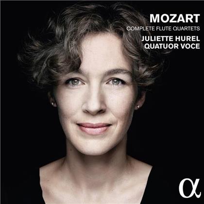 Wolfgang Amadeus Mozart (1756-1791), Juliette Hurel & Quator Voce - Complete Flute Quartets