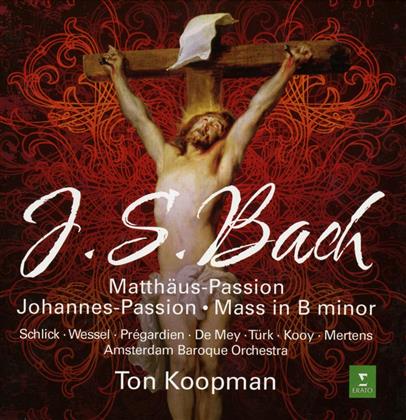 Johann Sebastian Bach (1685-1750) & Ton Koopman - Matthäus- Und Johannes-Passion,Mass In B Minor (7 CD)