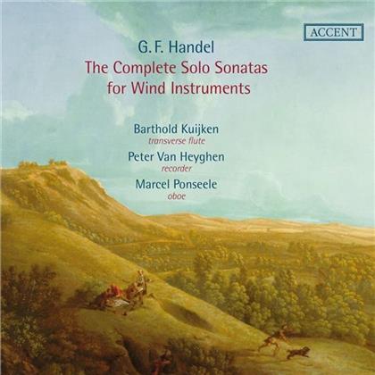 Georg Friedrich Händel (1685-1759), Barthold Kuijken, Peter van Heyghen & Marcel Ponseele - Sonaten Für Holzbläser (2 CD)