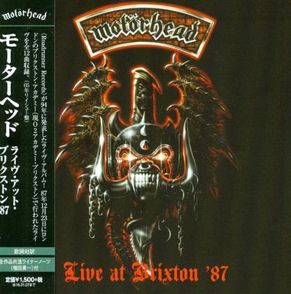 Motörhead - Live At Brixton '87 - Reissue, + Bonustracks