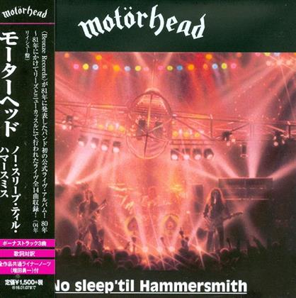 Motörhead - No Sleep 'til Hammersmith - Reissue, + Bonustracks (Japan Edition)