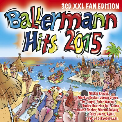 Ballermann Hits - Various 2015 (3 CDs)
