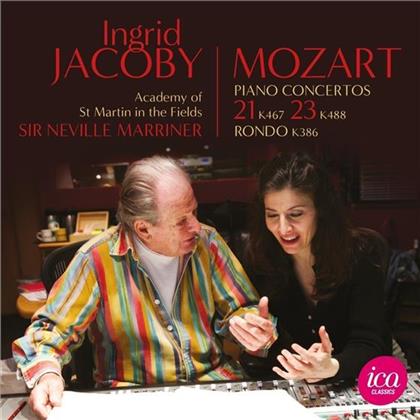 Wolfgang Amadeus Mozart (1756-1791), Sir Neville Marriner, Ingrid Jacoby & Academy of St Martin in the Fields - Klavierkonzerte 21+23