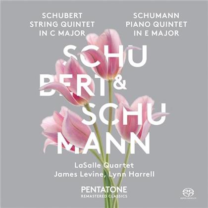 Franz Schubert (1797-1828), Robert Schumann (1810-1856), Lynn Harrell, James Levine & LaSalle Quartet - String Quintet D956 / Piano Quintet (SACD)