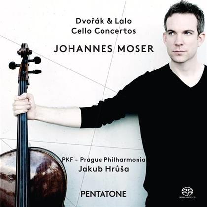 Jakob Hrusa, Johannes Moser & PKF-Prague Philharmonia - Cello Concertos (SACD)