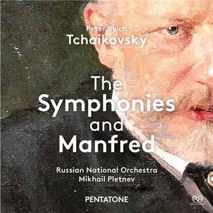 Peter Iljitsch Tschaikowsky (1840-1893), Mikhail Pletnev & The Russian National Orchestra - Complete Symphonies inclusive Manfred (7 SACDs)