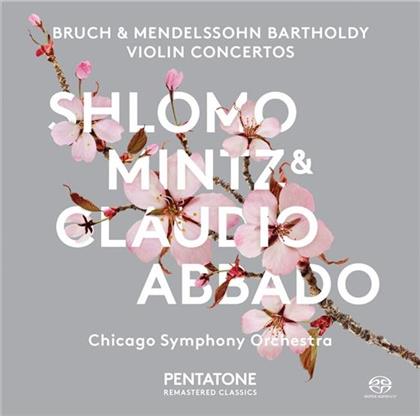 Max Bruch (1838-1920), Felix Mendelssohn-Bartholdy (1809-1847), Claudio Abbado, Shlomo Mintz & Chicago Symphony Orchestra - Violin Concerto No. 1 Op. 26 (SACD)