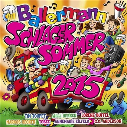 Ballermann Schlagersommer - Various 2015 (2 CDs)