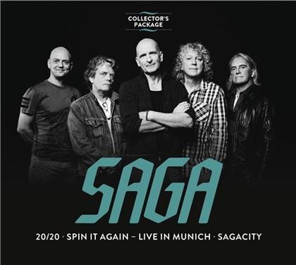 Saga - Collector's Package (4 CDs)