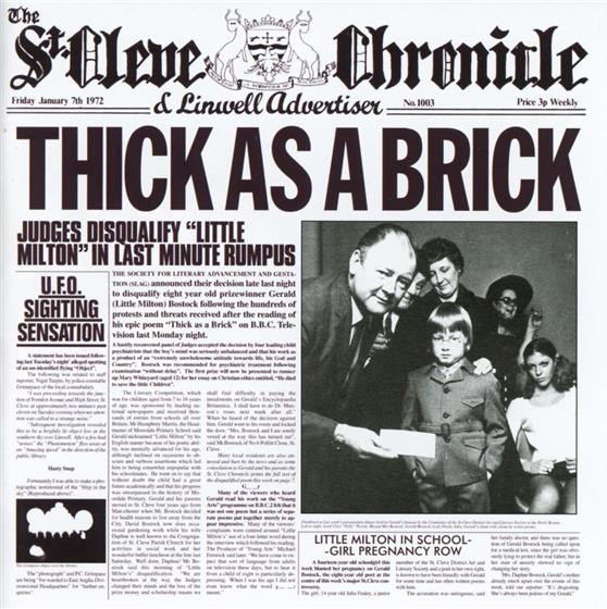 Jethro Tull - Thick As A Brick (2015 Version)