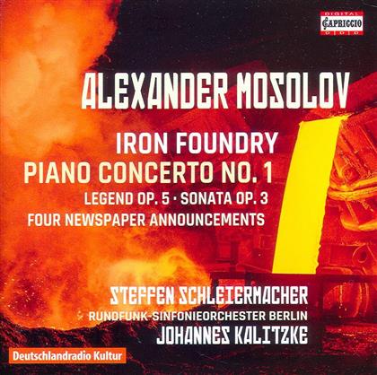 Alexander Mosolov & Steffen Schleiermacher - Iron Foundry / Klavierkonzert 1