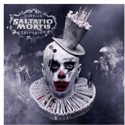 Saltatio Mortis - Zirkus Zeitgeist - White Vinyl (Colored, 2 LPs + Digital Copy)