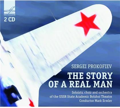 Choir and Orchestra of the State Academic Bolshoi Theatre, Serge Prokofieff (1891-1953) & Mark Ermler - The Story Of A Real Man (2 CDs)
