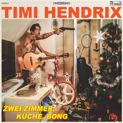 Timi Hendrix - 2 Zimmer Küche Bong - Limited Fanbox + Bonus-CD, T-Shirt & Leinwandkarton (2 CD)