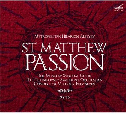 Olessia Petrova, Naira Asatrian, Dmitri Beloselsky, Hilarion Alfeyev, Vladimir Fedosseyev, … - St. Matthew Passion (2 CDs)