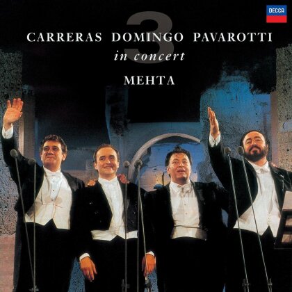 Zubin Mehta, Luciano Pavarotti, Plácido Domingo & José Carreras - Three Tenors (Édition 25ème Anniversaire, LP)