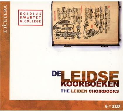 Egidius Kwartet, Egidius College & Peter de Groot - De Leidese Koorboeken Vol. 1/6 (6 CDs)