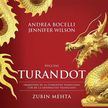 Jennifer Wilson, Giacomo Puccini (1858-1924), Zubin Mehta & Andrea Bocelli - Turandot (2 CDs)