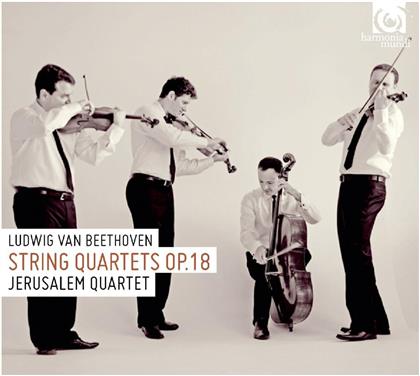 Jerusalem Quartet & Ludwig van Beethoven (1770-1827) - String Quartets Op.18 (2 CDs)
