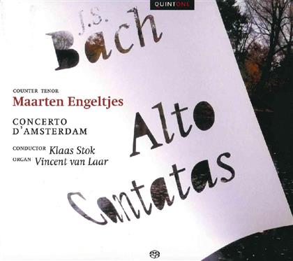 Johann Sebastian Bach (1685-1750), Klaas Stok, Maarten Engeltjes, Vincent van Laar & Concerto D'Amsterdam - Alto Cantatas